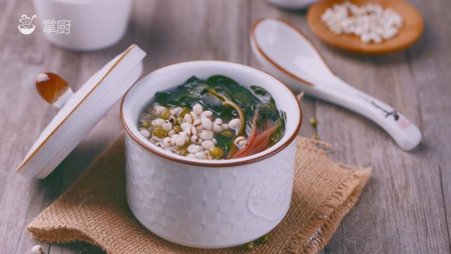 马齿苋绿豆粥的制作方法